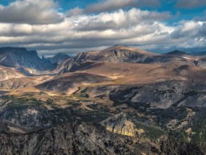 Beartooth Mountains, NW Wyoming.  Photograph captured by Mike Adler during the recent GJH Sunlight Basin-Beartooth field trip. 