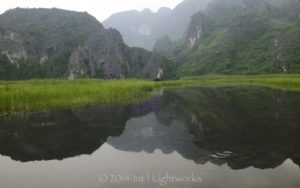 Karst topography near Trang An, Vietnam, the birthplace of nuance.  Image captured by GJH friend Dan Hesse 